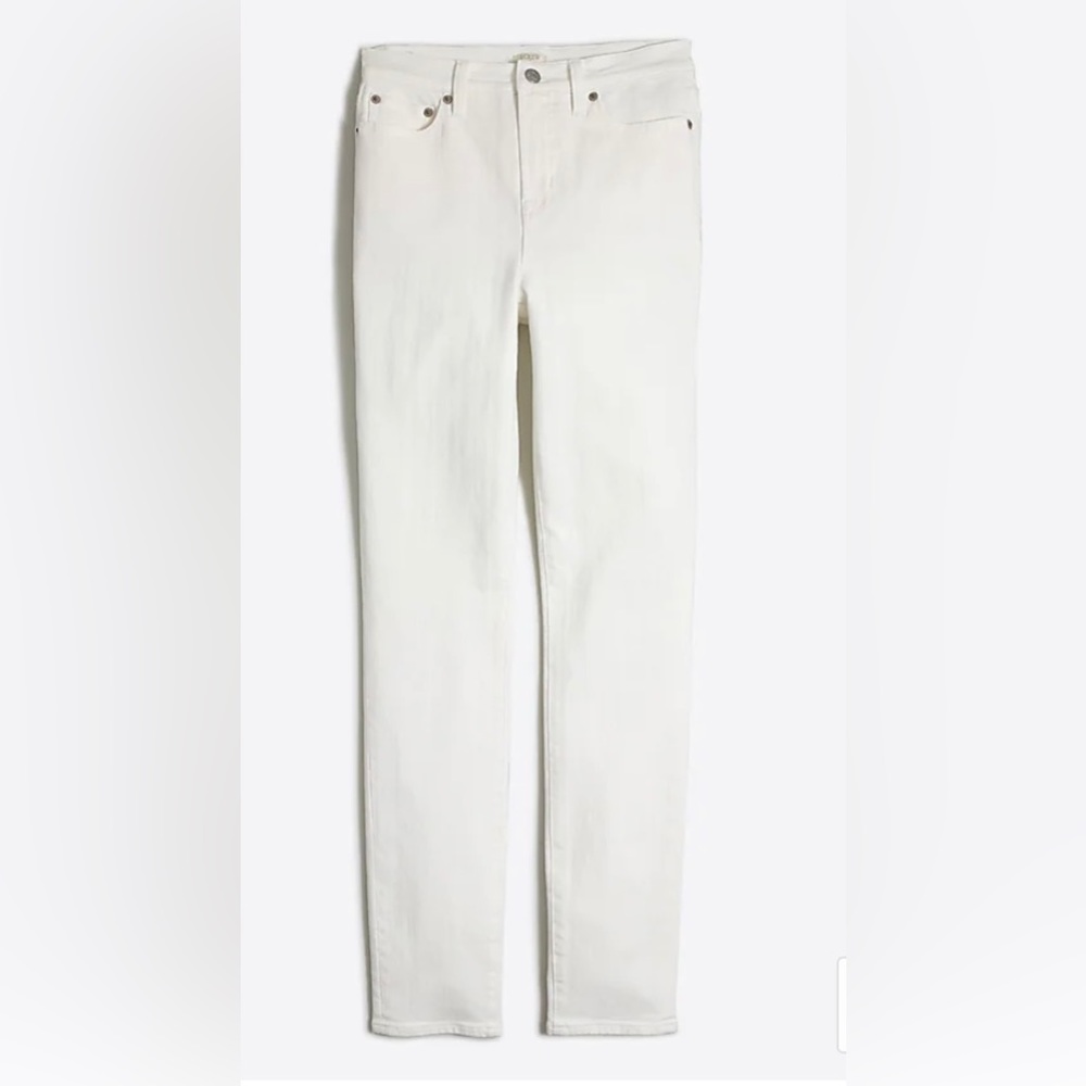 J.Crew Mercantile High Rise White Skinny Jeans. Size 29.